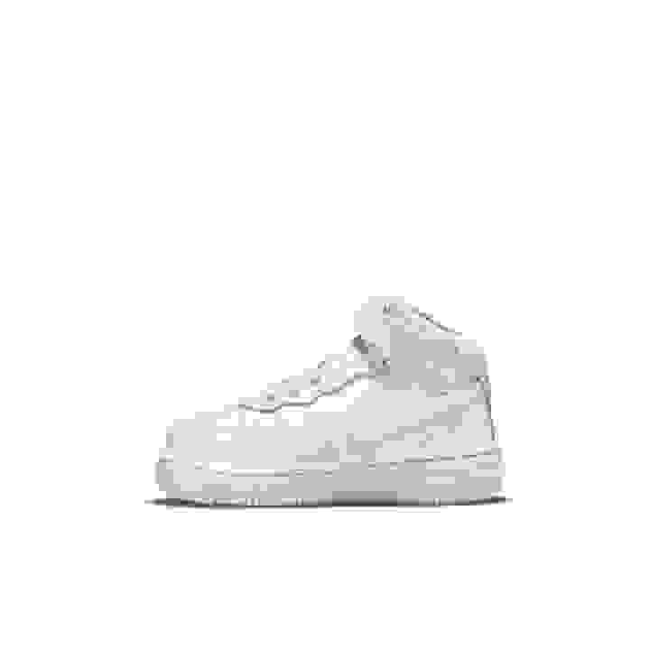 Nike Force 1 Mid LE Toddler Boys' "White" Shoe